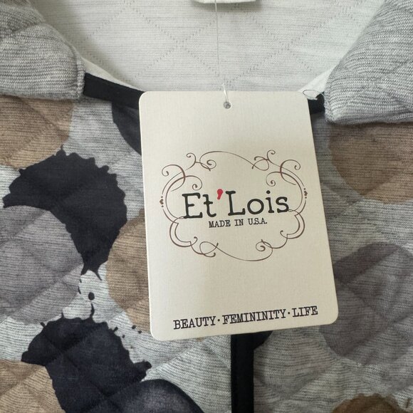 Et Lois Artsy Quilted Jacket NWT - Picture 5 of 5